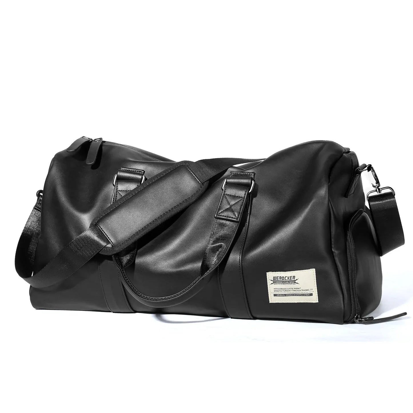Men's Small Travel Duffel Bag - Waterproof Gym Bag with Shoe Compartment for Sports and Weekend Getaways